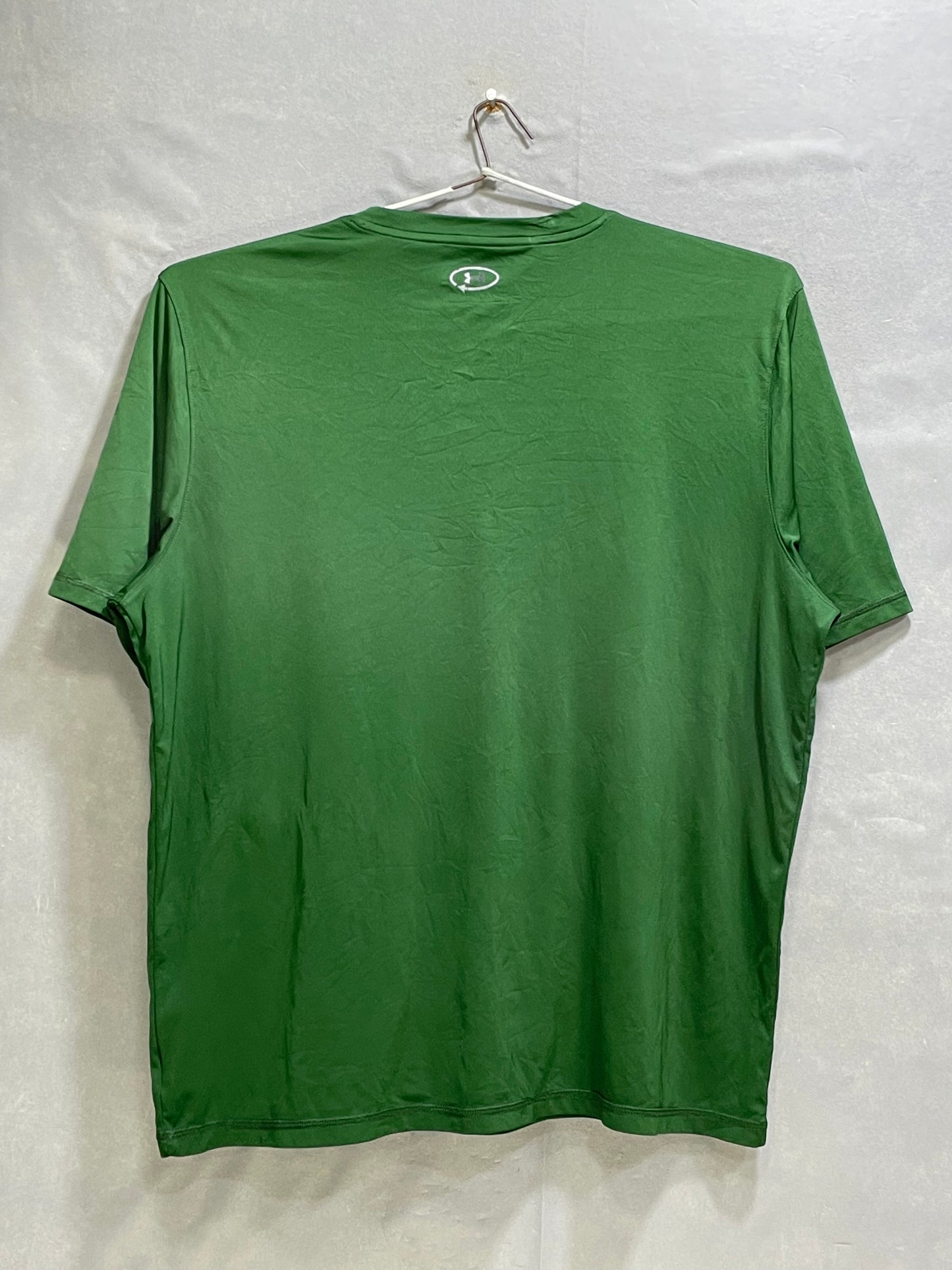 Under Armour Green Sports For Men T Shirt Large