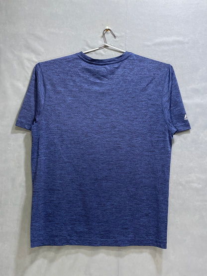 Majestic Blue Sports For Men T Shirt Medium