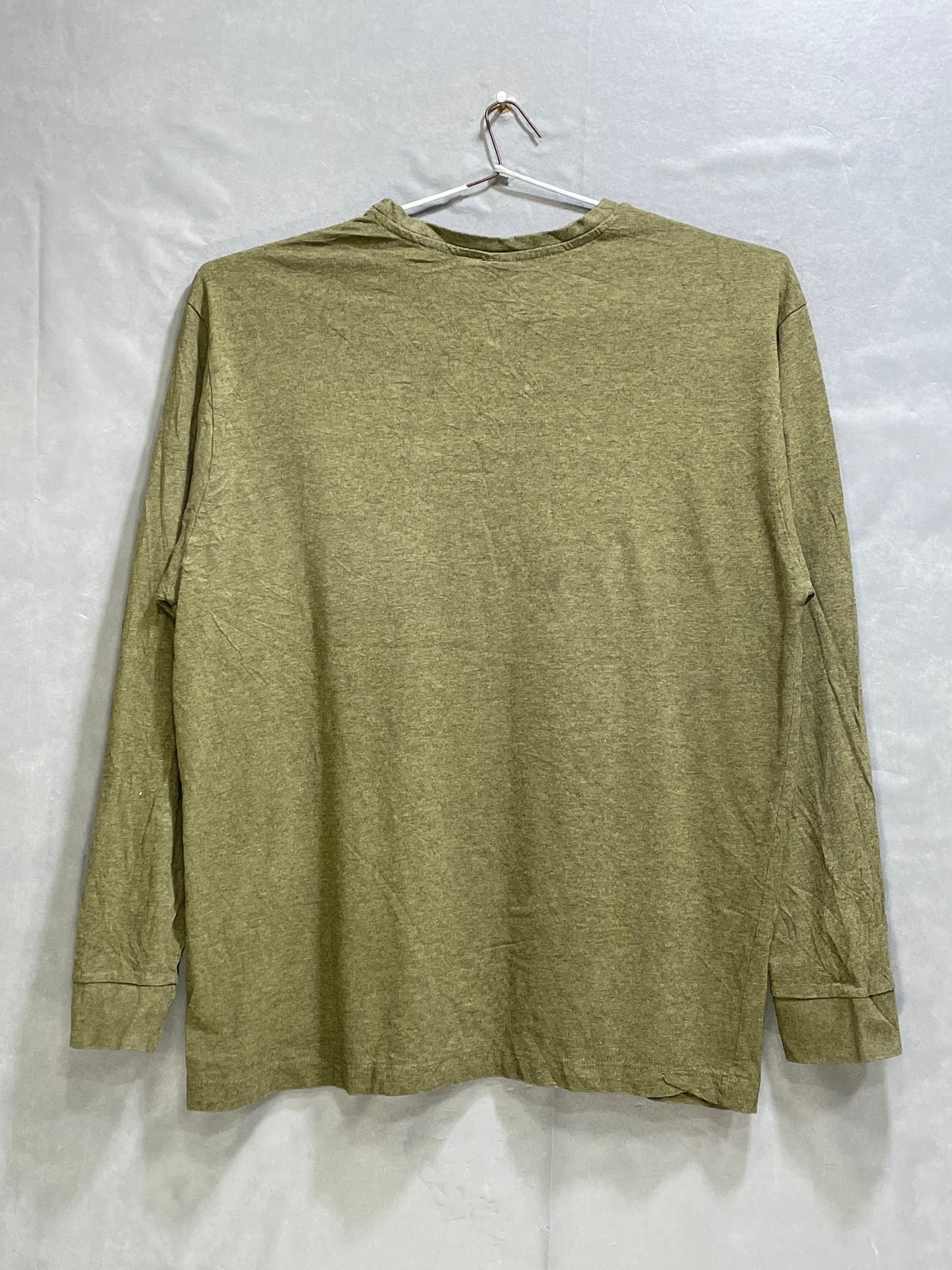 U.S. Polo Assn Green Cotton T Shirt For Men Large