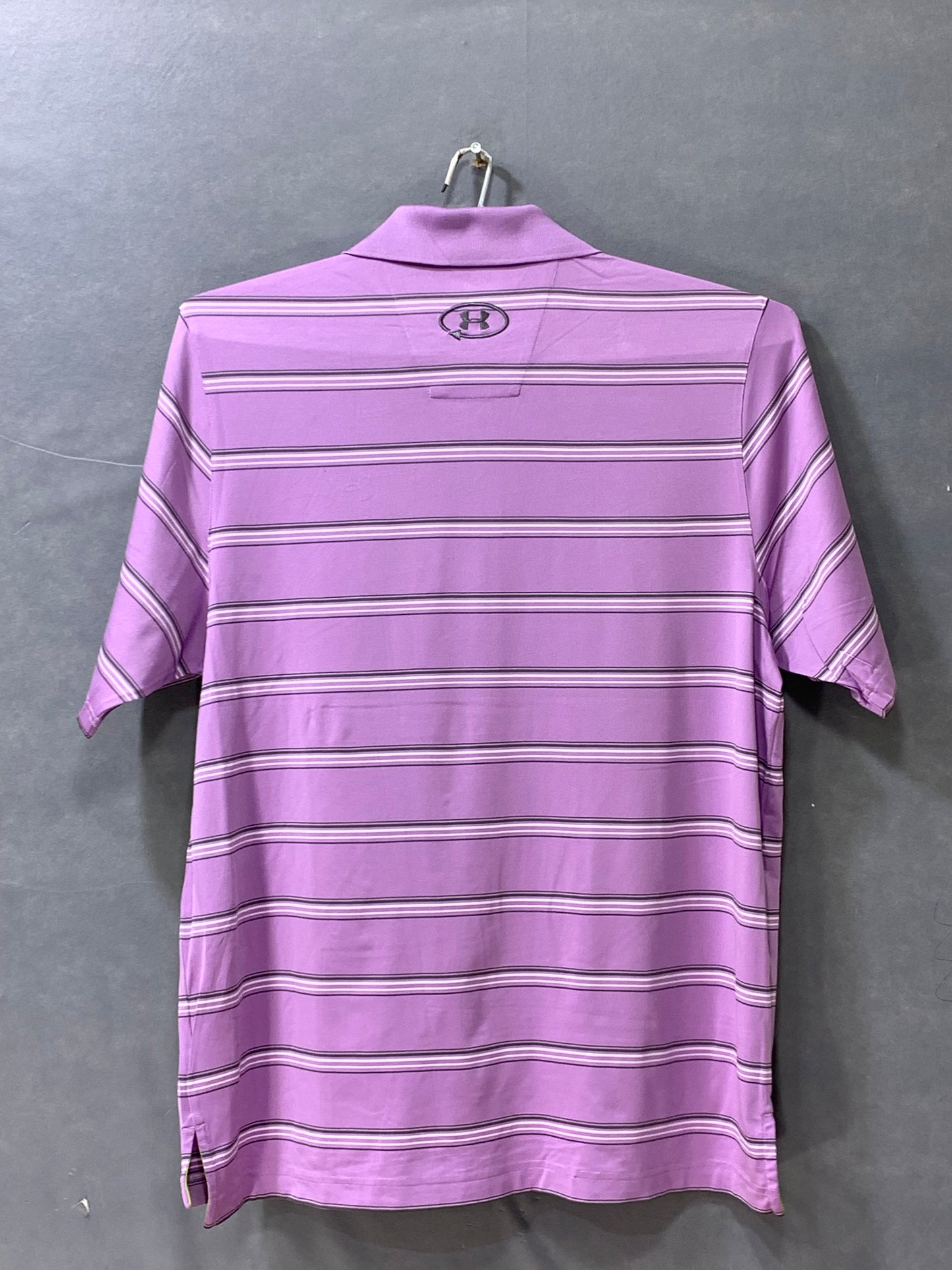 Under Armour Sports Purple Polo Men T Shirt