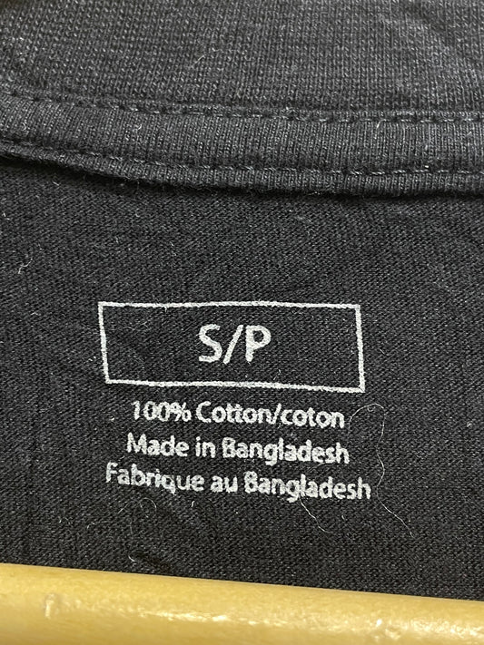 Preloved Labels King Black Cotton T Shirt For Men Small