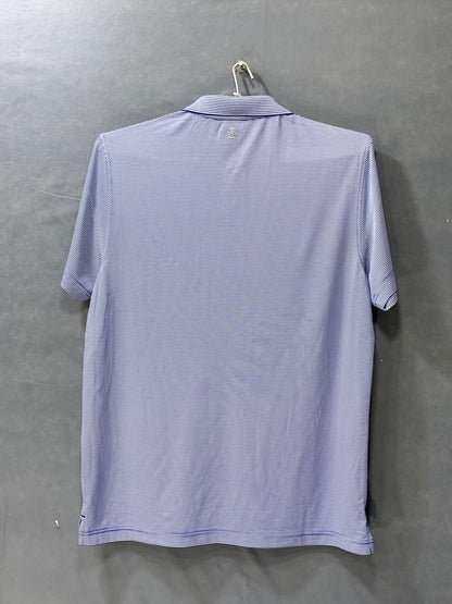 Izod Sports Purple Polo Men T Shirt