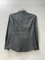 Calvin Klein Black Cotton Shirt For Men M