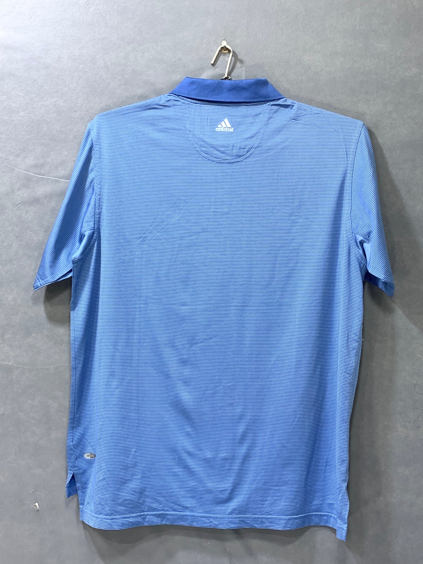 Adidas Sports Blue Polo Men T Shirt