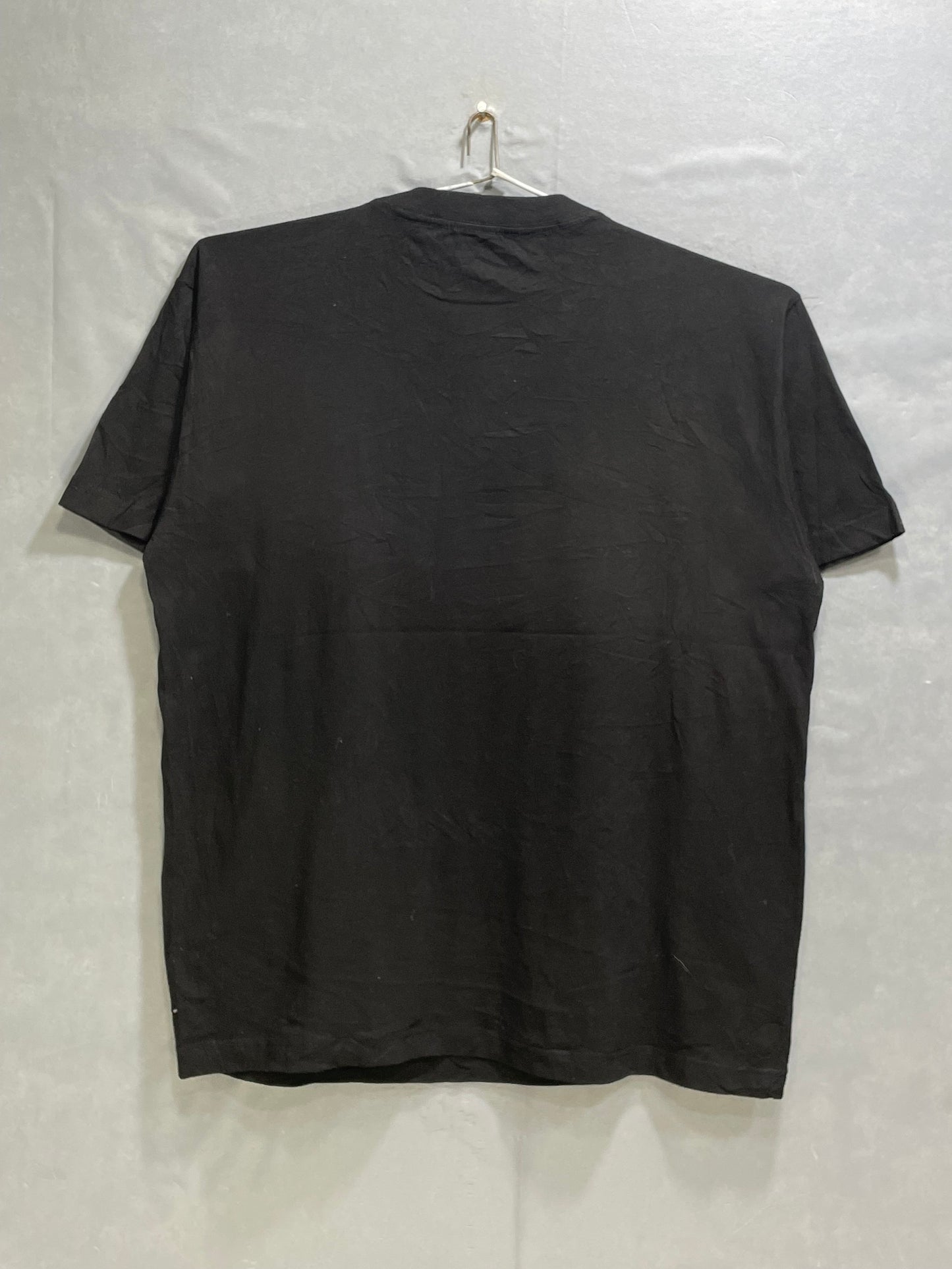 Roscoe's Black Cotton T Shirt For Men X Large