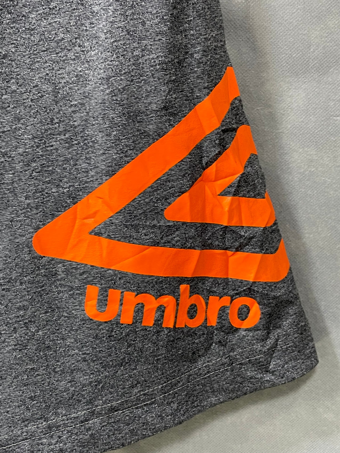 Umbro Gray Sports Short For Kids 10 Years