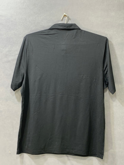 Nike Branded Original For Sports Black Polo Men T Shirt