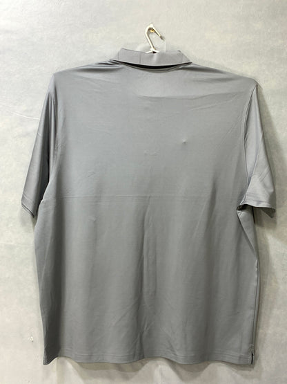 Under Armour Sports Gray Polo Men T Shirt