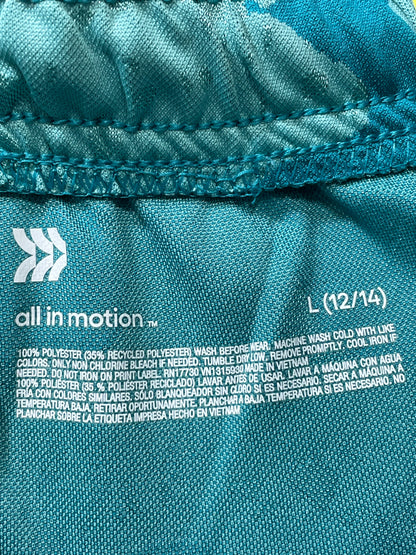 All In Motion Blue Sports Short For Kids 16 Years