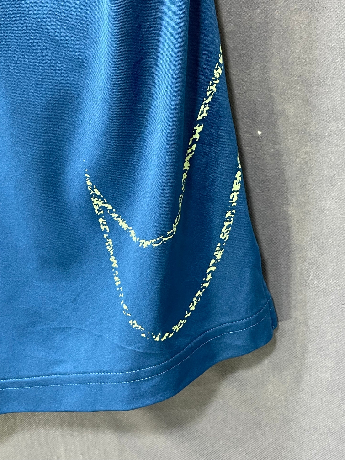 Nike Dri Fit Blue Sports Short For Men M