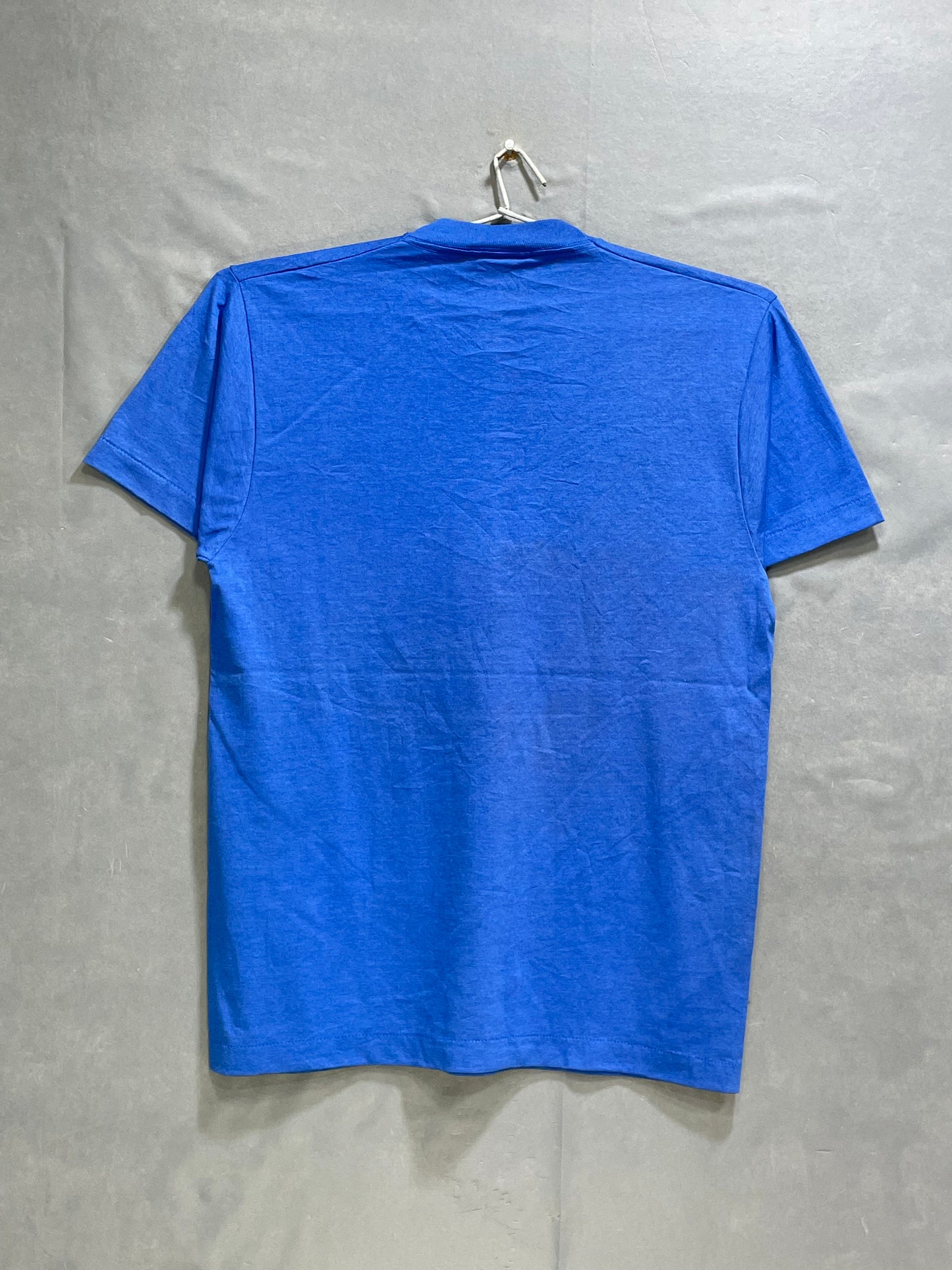Screen Stars Best  Blue Cotton T Shirt For Men Large