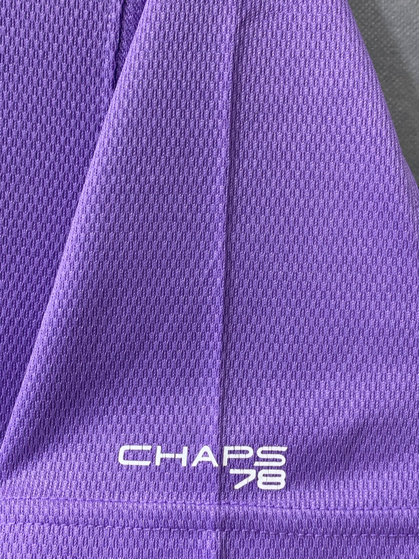 Chaps Sports Purple Polo Men T Shirt