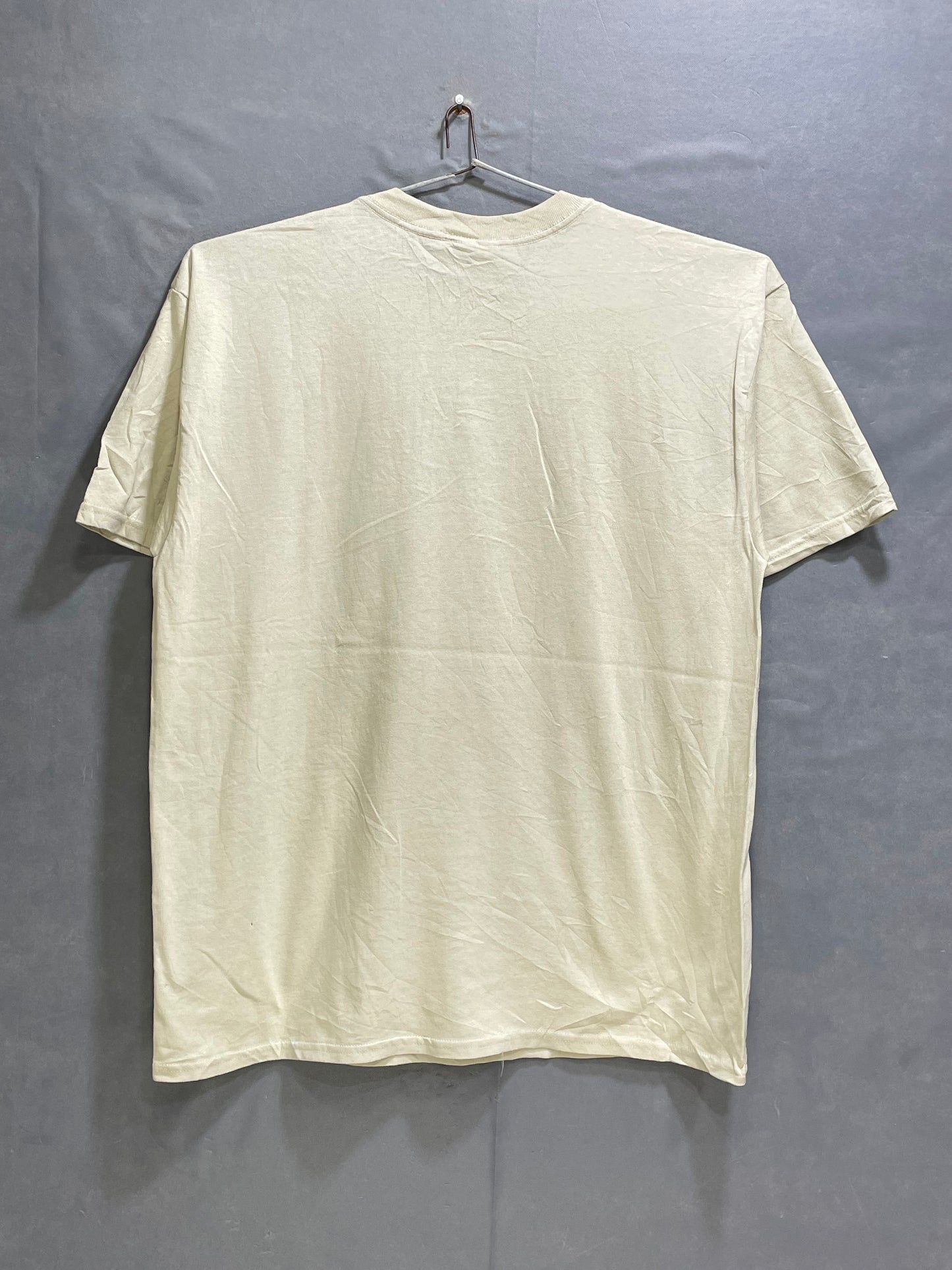 Gildan Ultra Cotton Cream Cotton T Shirt For Men X Large