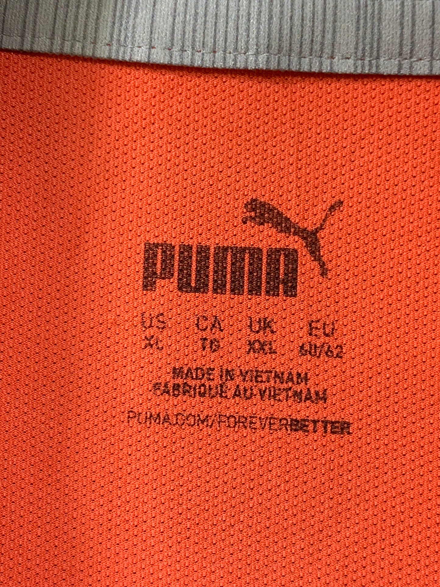 Puma Sports Orange Polo Men T Shirt