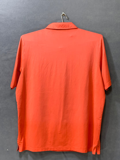 Puma Sports Orange Polo Men T Shirt