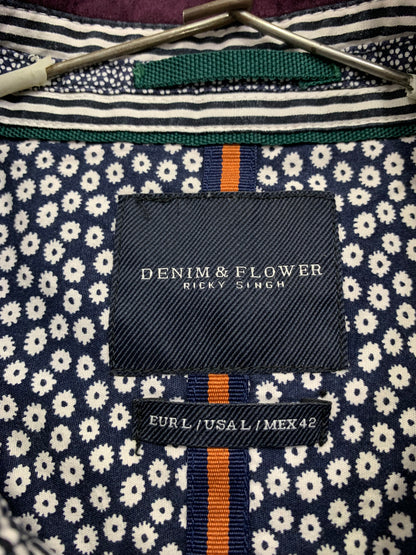 Denim & Flower Branded Original Cotton Shirt For Men