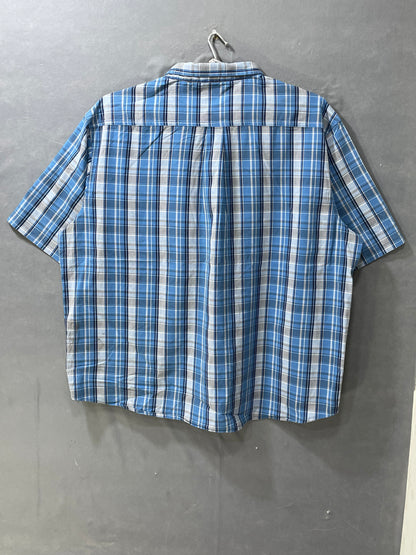 Dickies Blue Cotton Shirt For Men L