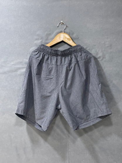 Qwick Dry Gray Sports Short For Men M
