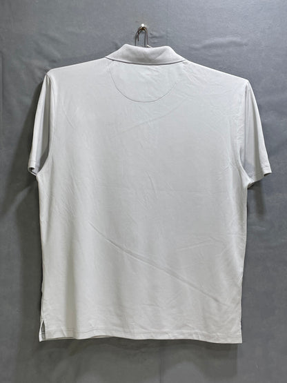 Pro Series Gray Polyester Sport Polo T Shirt For Men X Large