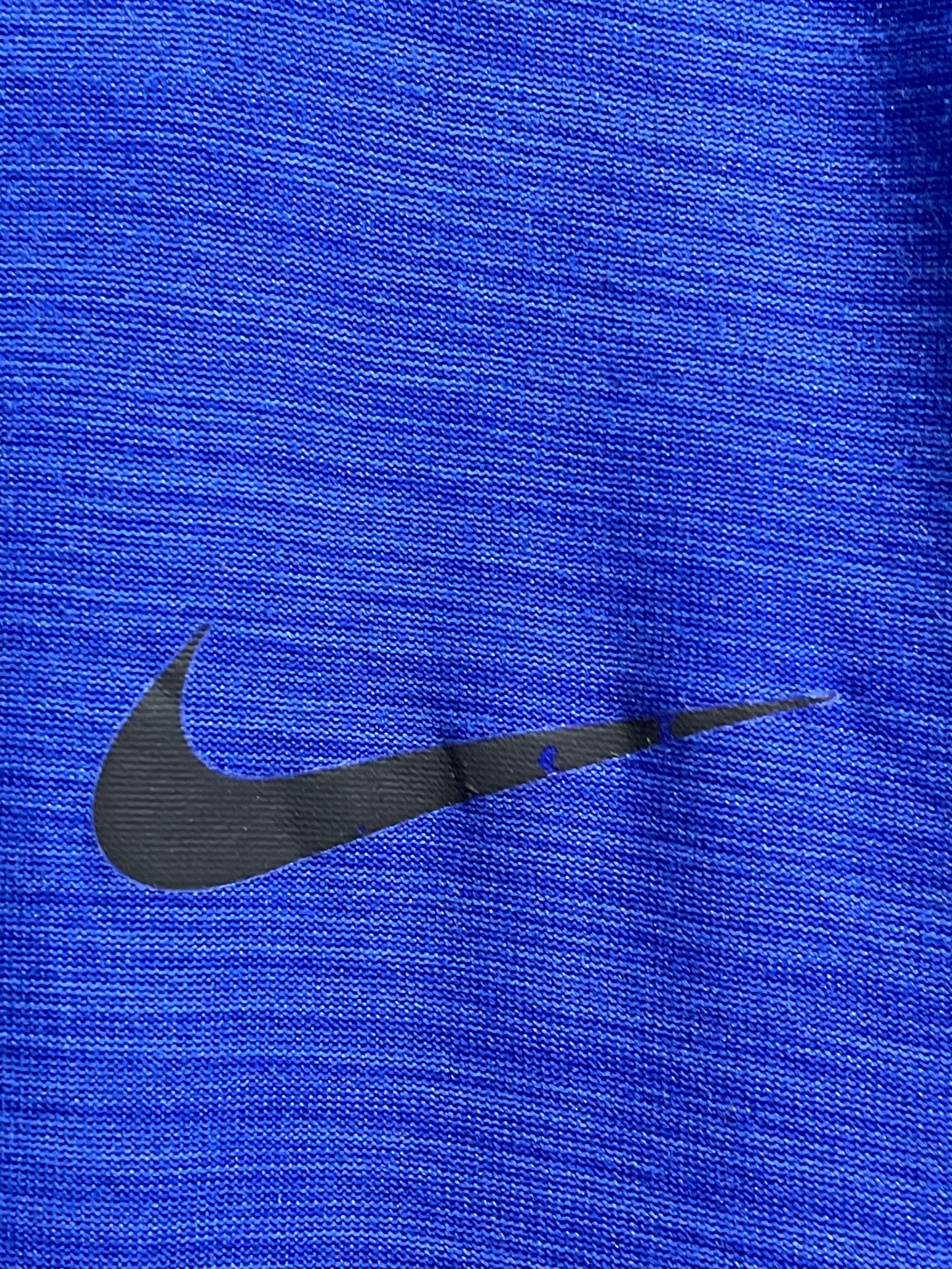 Nike Blue Polyester Sport Polo T Shirt For Men Small