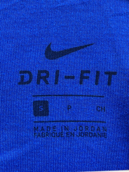Nike Blue Polyester Sport Polo T Shirt For Men Small