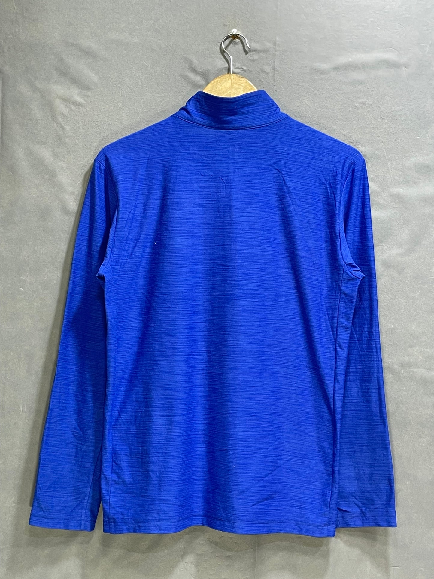 Nike Blue Polyester Sport Polo T Shirt For Men Small