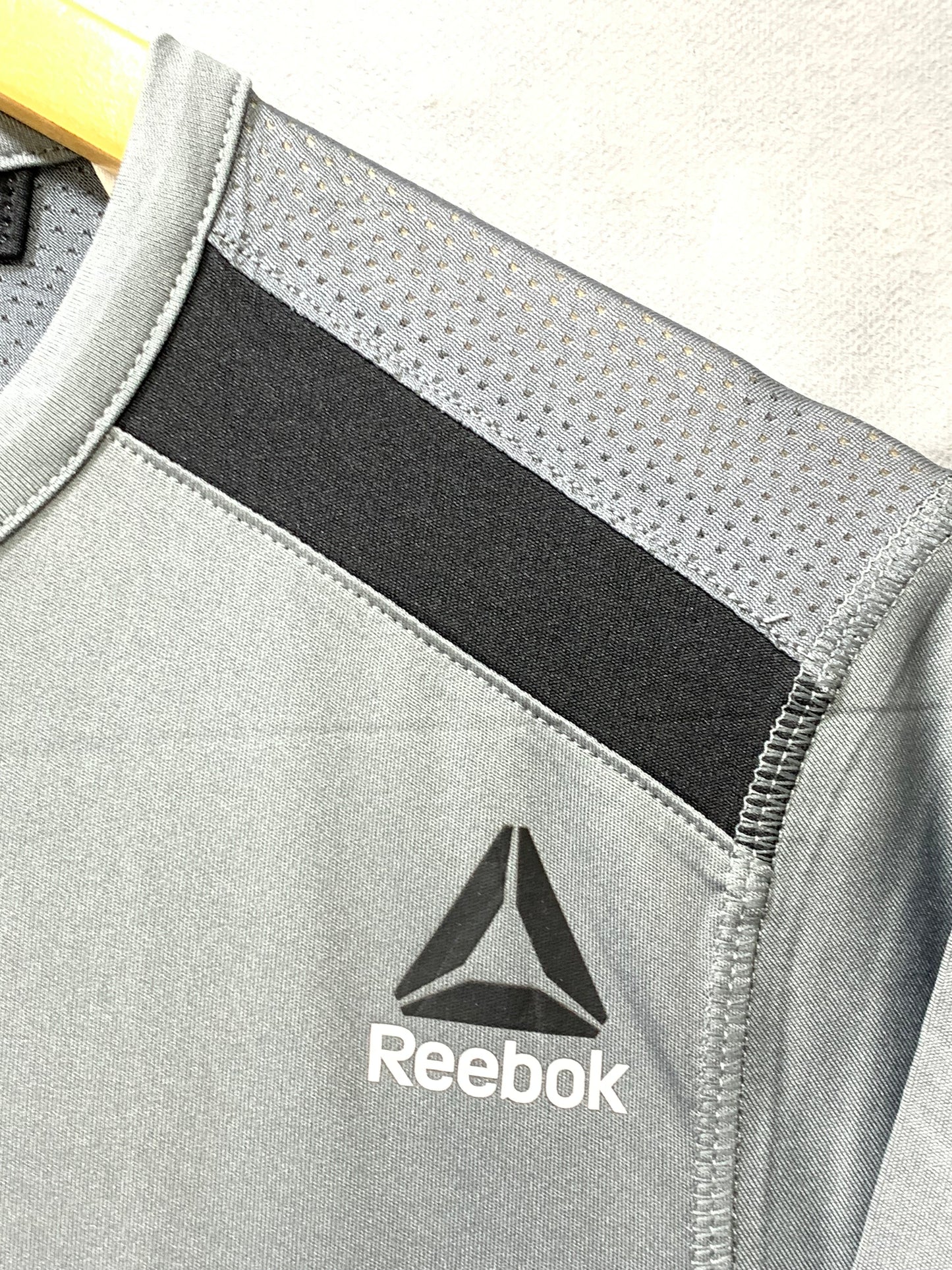Reebok For Sports Gray Men T Shirt