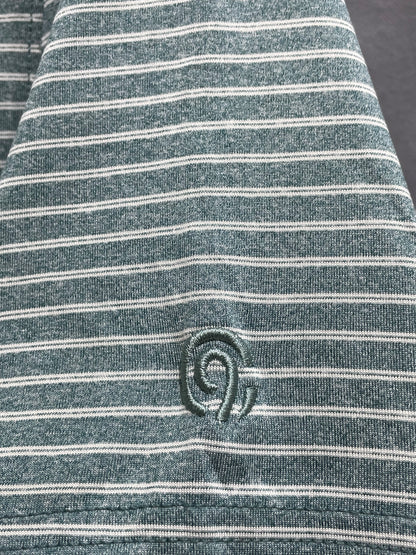 Champion Green Polyester Sport Polo T Shirt For Men M