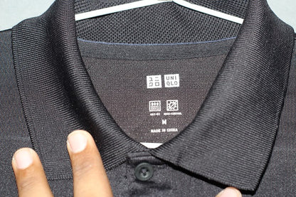 Uniqlo Dry Branded Original Sports Polo T Shirt For Men | Preloved Labels