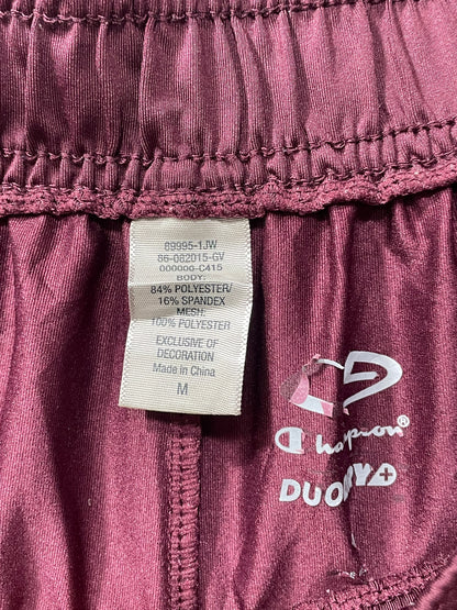 Champion Maroon Sports Short For Men M