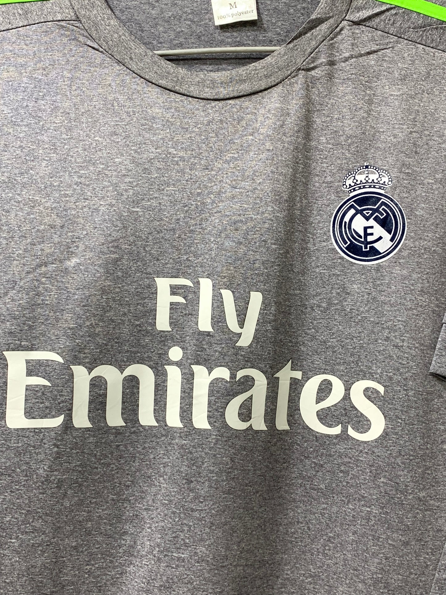 Fly Emirates For Sports Gray Men T Shirt