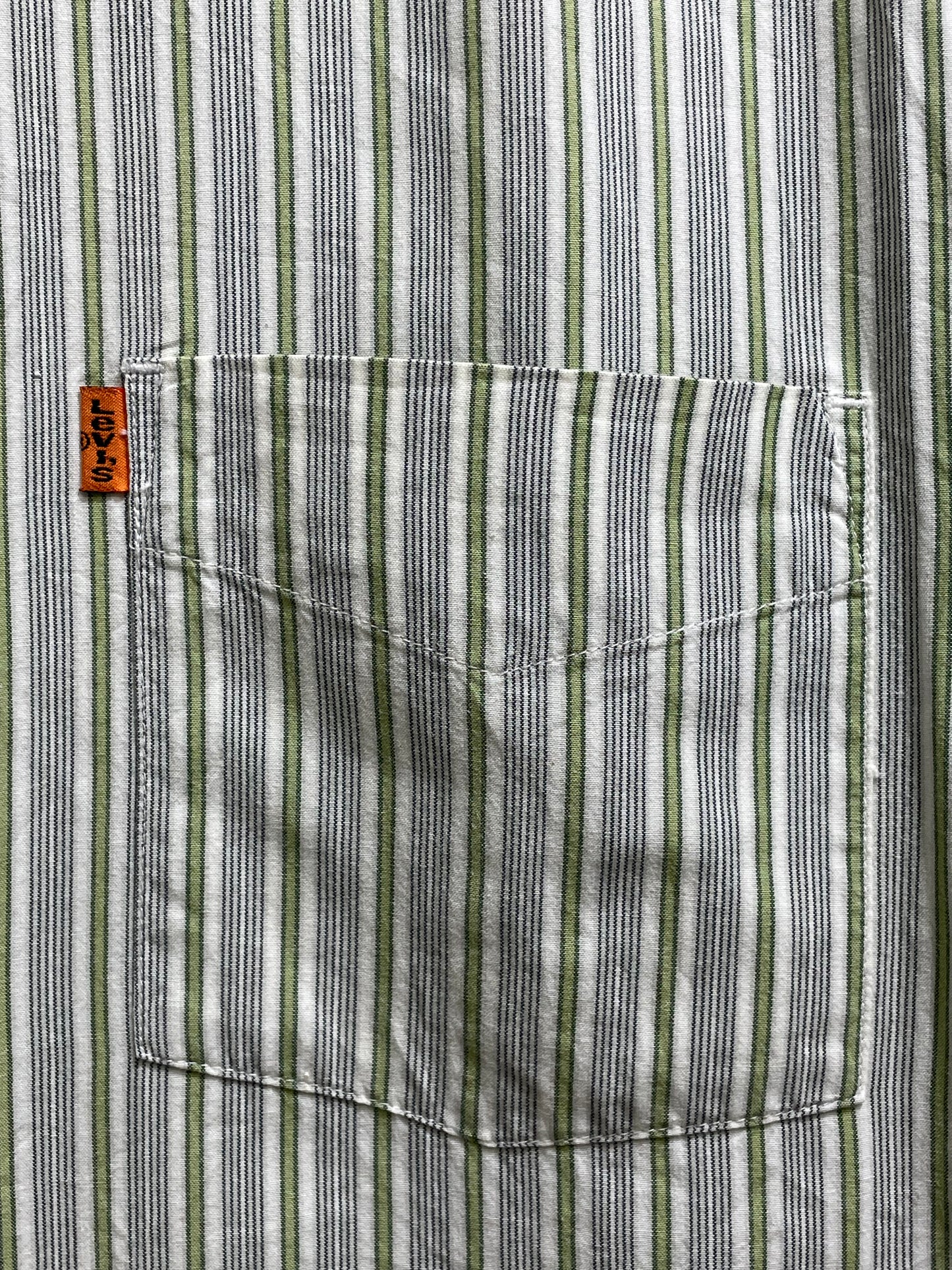 Levi's White Cotton Shirt For Men Small