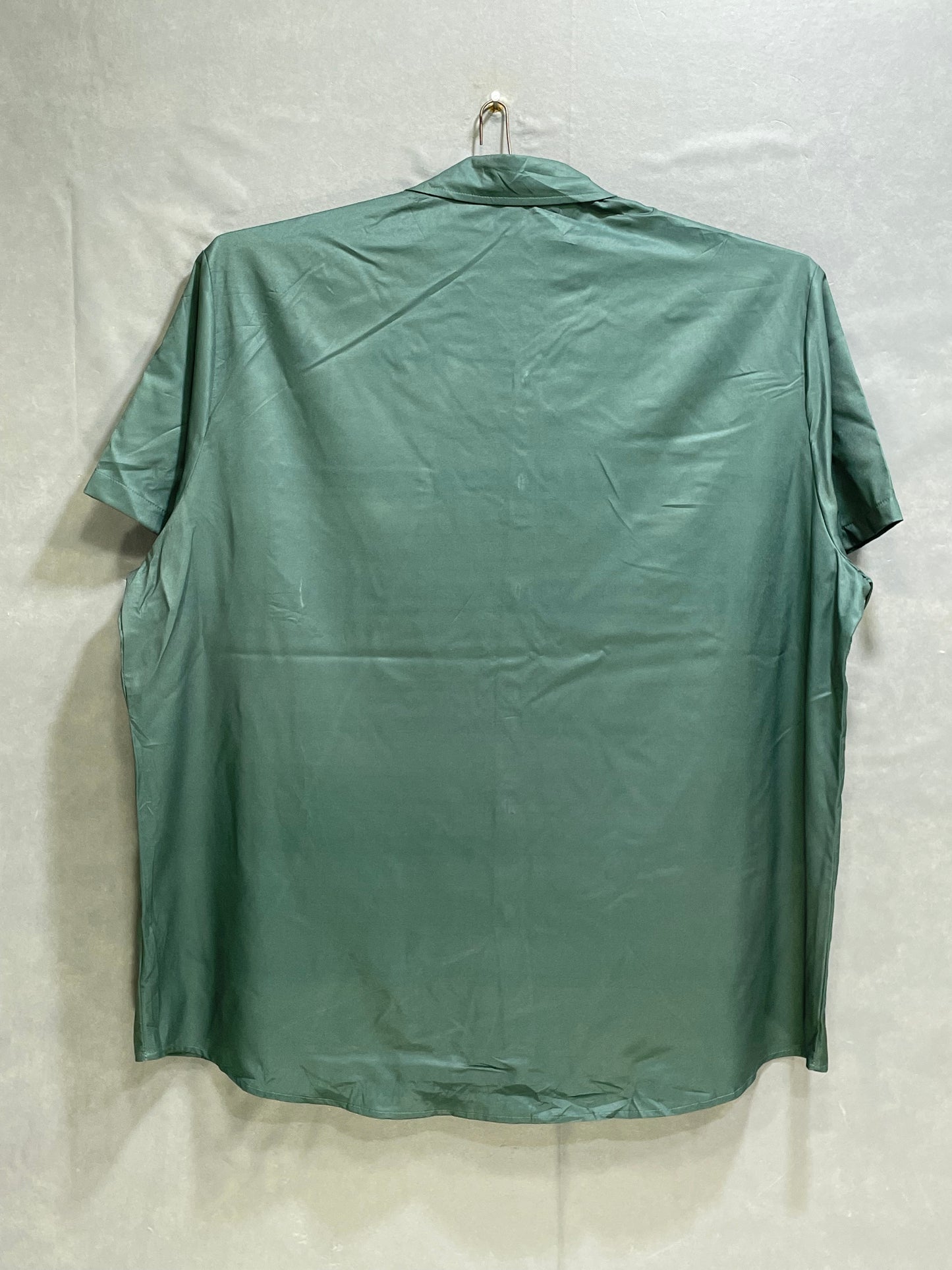 Preloved Labels Green Cotton Shirt For Men Medium 3X Large