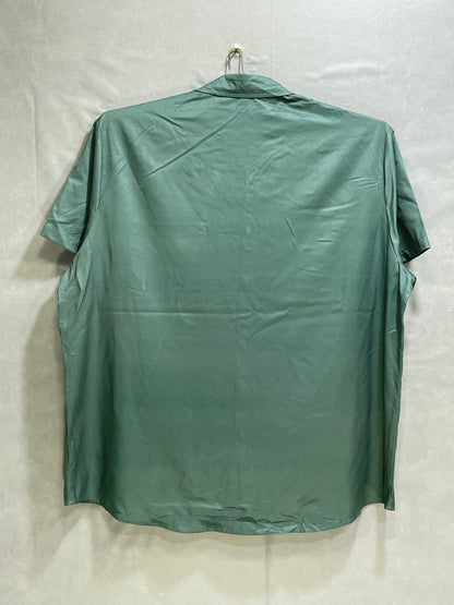Preloved Labels Green Cotton Shirt For Men Medium 3X Large