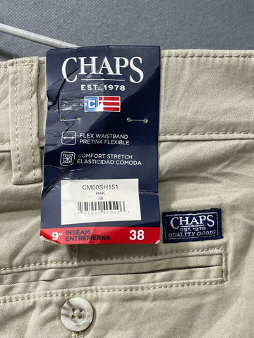 Chaps Cream Cotton Short For Men L