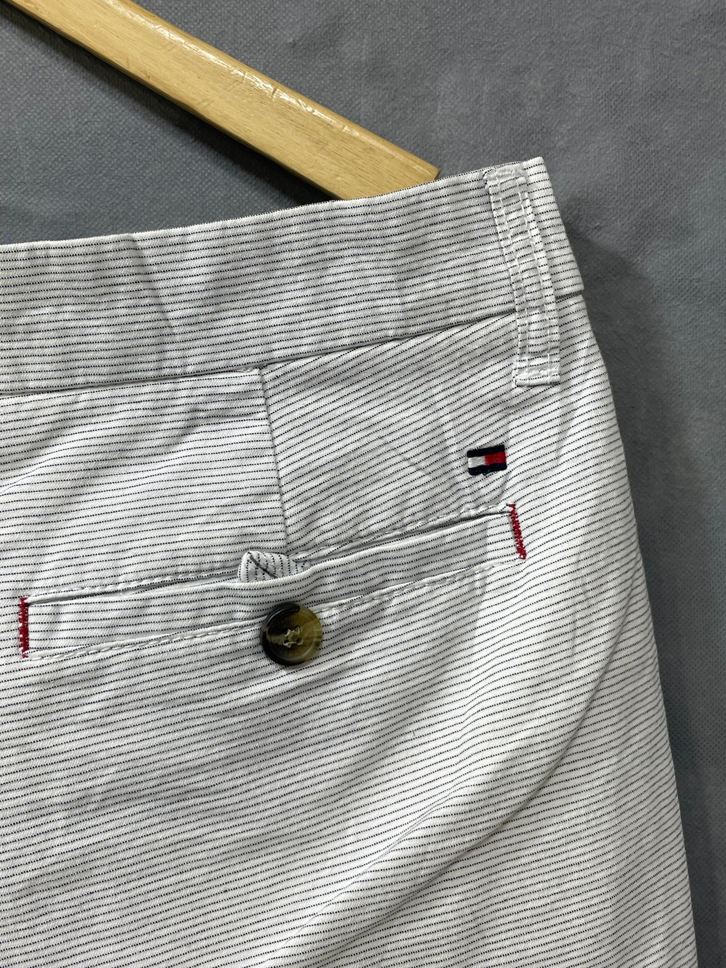 Tommy Hilfiger White Cotton Short For Men M