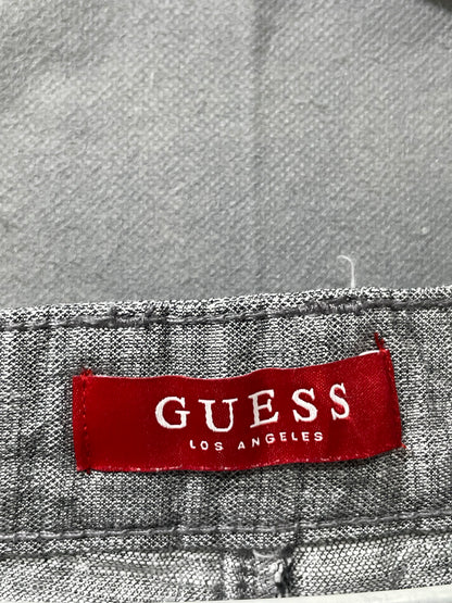 Guess Gray Cotton Short For Men L