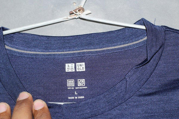 Uniqlo Dry Branded Original For Sports Men T Shirt | Preloved Labels