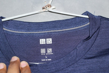 Uniqlo Dry Branded Original For Sports Men T Shirt | Preloved Labels