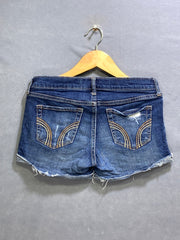 Hollister Branded Original Denim Half Short For Women