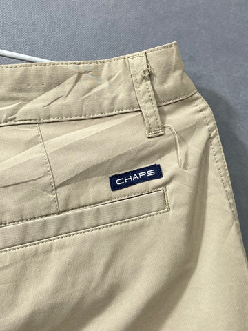 Chaps Khaki Polyester Short For Men L