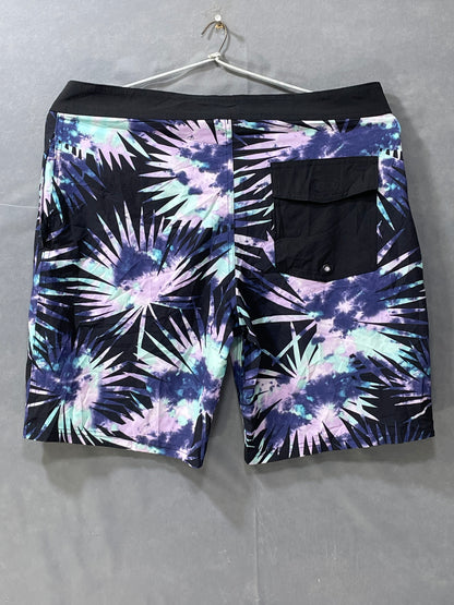 No Boundaries Black Polyester Short For Men M