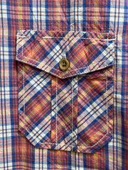 RED HERING Red Cotton Shirt For Men Medium