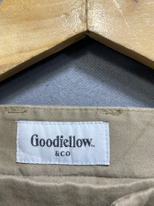 Goodfellow Khaki Cotton Dress Pant For Men XS