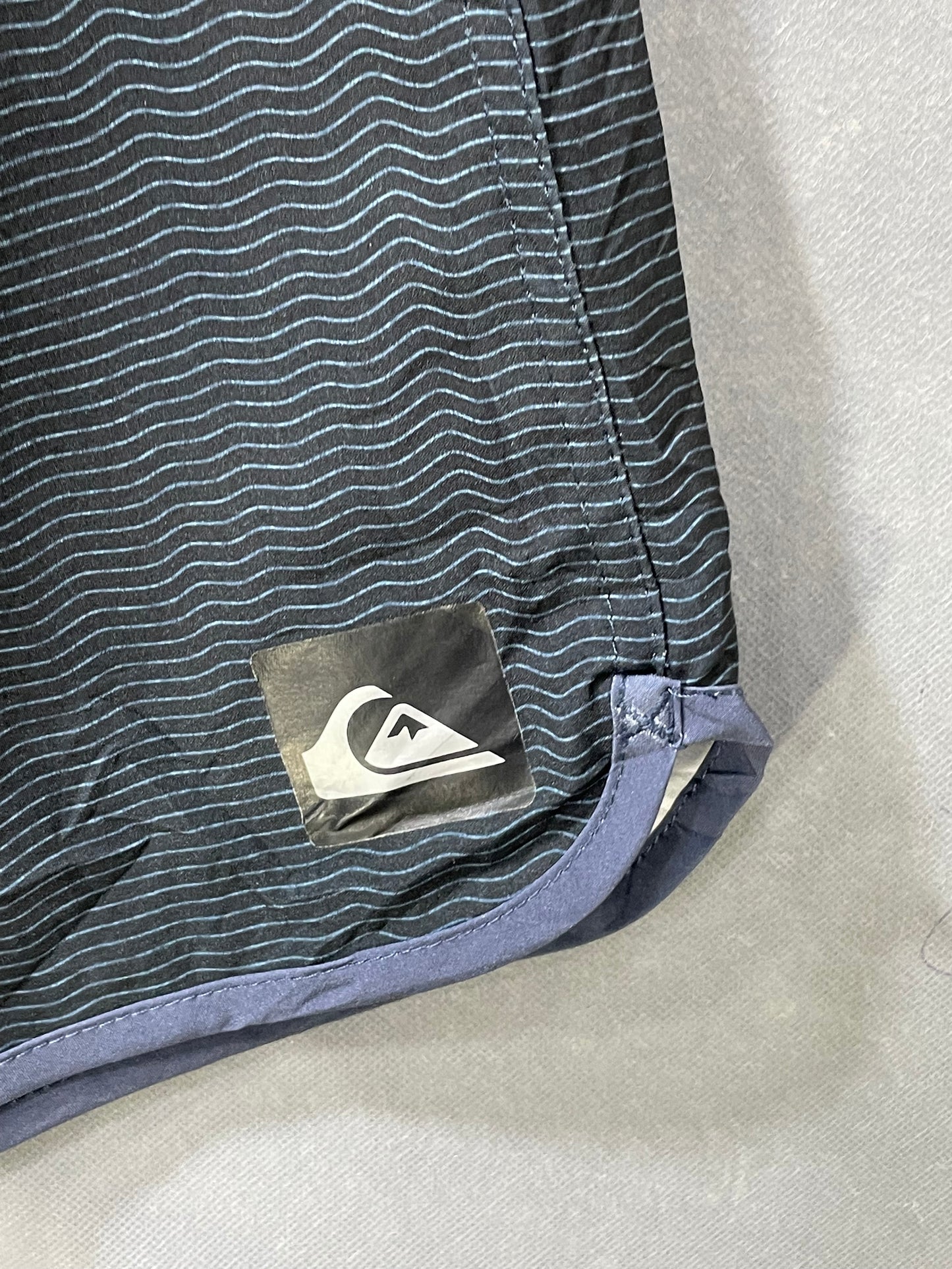 Quicksilver Blue Polyester Short For Men M