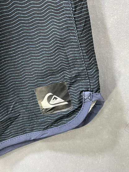 Quicksilver Blue Polyester Short For Men M