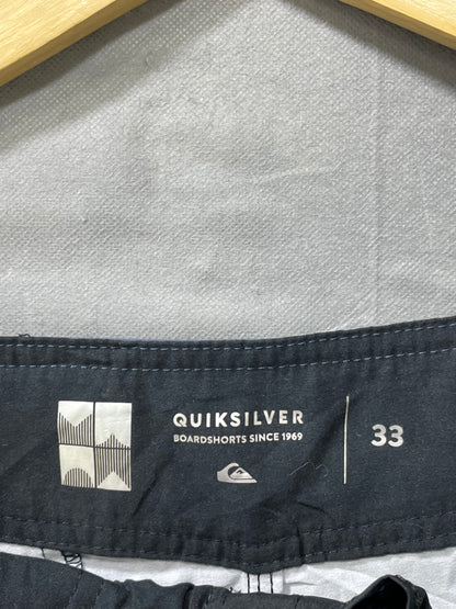 Quicksilver Blue Polyester Short For Men M