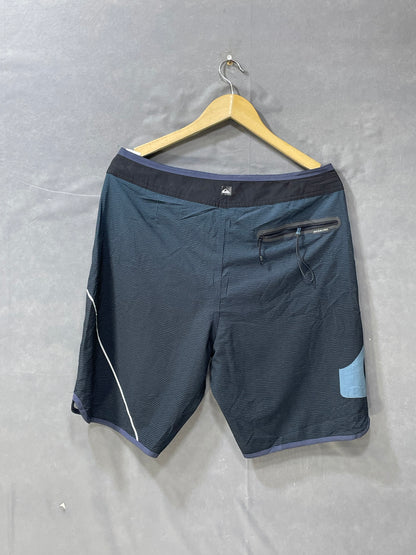 Quicksilver Blue Polyester Short For Men M