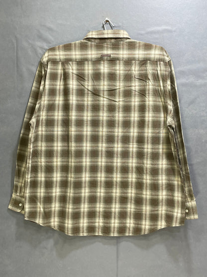 U.S.POLO.ASSN. Cream Cotton Shirt For Men XX Large