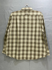 U.S.POLO.ASSN. Cream Cotton Shirt For Men XX Large